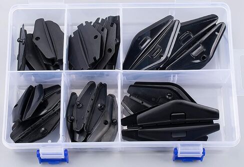 OAUTOO 30pcs 6 Size Window Guide Clips for GM in Saudi Arabia