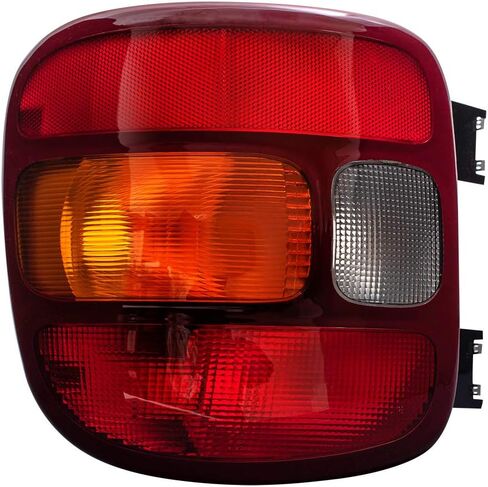 Brock Replacement Driver and Passenger Set Tail Lights Compatible with 1999-2003 Silverado Sierra 1500 Stepside Pickup Truck 19169012 19169013 in Saudi Arabia