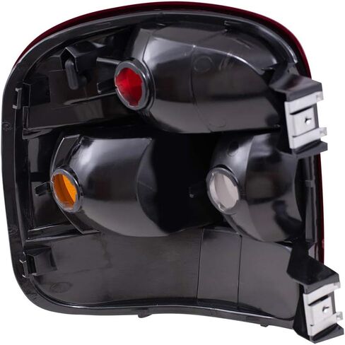 Brock Replacement Driver and Passenger Set Tail Lights Compatible with 1999-2003 Silverado Sierra 1500 Stepside Pickup Truck 19169012 19169013 in Saudi Arabia