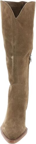 Dolce Vita Women's RAJ Fashion Boot, DK BROWN SUEDE, 7.5 in Saudi Arabia