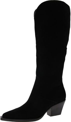 Dolce Vita Women's RAJ Fashion Boot, DK BROWN SUEDE, 7.5 in Saudi Arabia