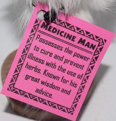 Navajo 5 inch Medicine Man Kachina in Saudi Arabia