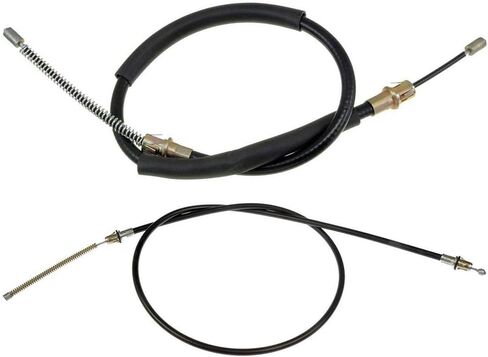 مجموعة كابل الفرامل للوقوف الخلفي-2pcs e الكابل الفرامل البديل للسيارات بديل كابلات وقوف السيارات في جيب رانجلر 2.5L 1987-1989 ، لجيب رانجلر 4.2L 1987-1989 in Kuwait