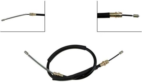 مجموعة كابل الفرامل للوقوف الخلفي-2pcs e الكابل الفرامل البديل للسيارات بديل كابلات وقوف السيارات في جيب رانجلر 2.5L 1987-1989 ، لجيب رانجلر 4.2L 1987-1989 in Kuwait