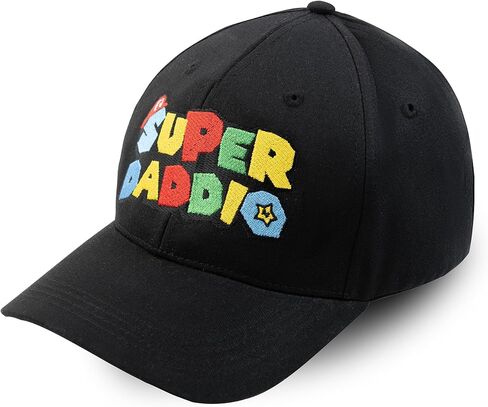 Dad Trucker Hat - Men Gift for Date Son Kid ، Christmas ، عيد ميلاد ، يوم الآباء - Super Daddio Baseball Cap (نحن ، ألفا ، مقاس واحد ، قياسي ، Super Daddio) in Kuwait
