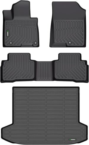 ANBINGO®- Floor Mats & Cargo Liner for Ford Escape 2013-2019 All Weather Floor Mats Set Custom for Escape Full Set Floor Liners for Escape Accessories Black in Kuwait