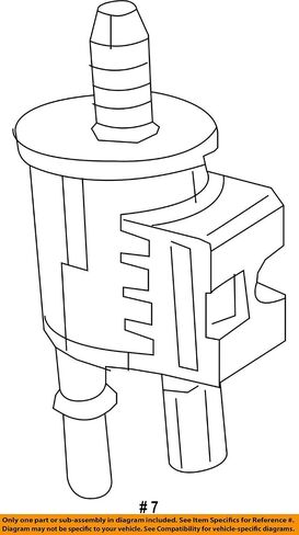 MOPAR 4627182AA VAPOR CANISTER VALVE in Saudi Arabia