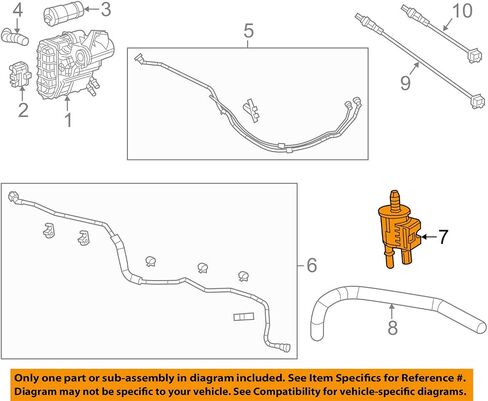 MOPAR 4627182AA VAPOR CANISTER VALVE in Saudi Arabia