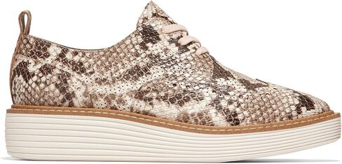 كول هان Originalgrand Platform Wing Tip Oxford Silver Talca/Rose Smoke 6.5 B (M) in Saudi Arabia
