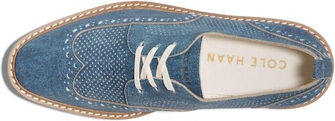 كول هان Originalgrand Platform Wing Tip Oxford Silver Talca/Rose Smoke 6.5 B (M) in Saudi Arabia