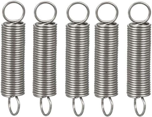 Springs 5 PCS Spring Spring Hook Hook Presctive Stainlist Stefles Brings Diameter 0.7 مم مناسب لآلات البناء ، 0.7 × 6 × 25 مم (0.7x6x30 ملم) in Kuwait