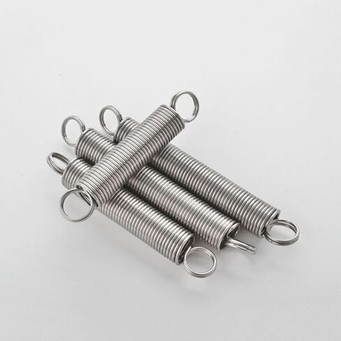 Springs 5 PCS Spring Spring Hook Hook Presctive Stainlist Stefles Brings Diameter 0.7 مم مناسب لآلات البناء ، 0.7 × 6 × 25 مم (0.7x6x30 ملم) in Kuwait