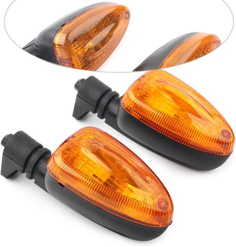 1 Pair Clear Turn Signal Light Indicator for BMW F650GS R1200GS F800GS HP2 Enduro, Amber Lens in Saudi Arabia