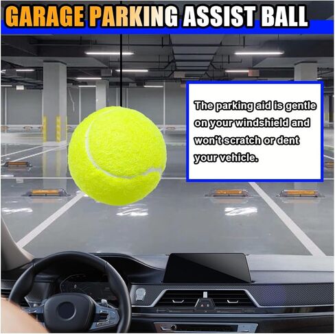 قطعتان من كرة مساعدة ركن السيارة في المرآب، نظام دليل كرة ركن السيارة، كرة مساعدة في ركن السيارة قابلة للسحب، مساعد ركن السيارة مع حل مساعدة مستشعر الكرة، سدادة سيارة مثالية للمركبات in Kuwait