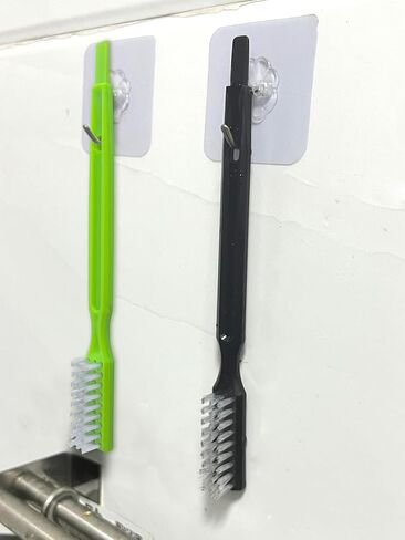 فرش تنظيف العصارة متوافقة مع أوميغا 8006، VRT، 8004 8003 VERT VRT350 VRT330، منظف بديل للعصارات الماضغة، شعيرات عالية الدقة (فرشتان) in Kuwait