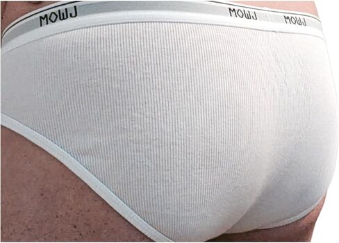Classic Men's Briefs Ultra Soft Stretch Ribbed Cotton Fabric | 3 Pack | Comfortable Fit with Contour Pouch | No Fly in Saudi Arabia