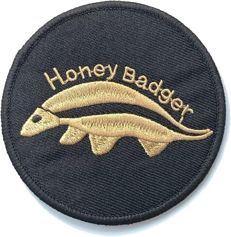 HB4010 Honey Badger Pottored Patch 3 1/4؟ جولة مع دعم خطاف الفيلكرو in Saudi Arabia