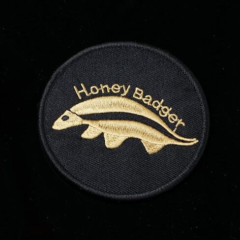 HB4010 Honey Badger Pottored Patch 3 1/4؟ جولة مع دعم خطاف الفيلكرو in Saudi Arabia
