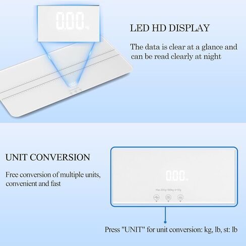 Digital Pet Scale for Small-Medium Dogs/Large Cat, Measuring Range: 0.45lbs-220lbs, Not Suitable for Large Dogs in Saudi Arabia