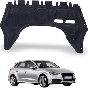 CarPartsDepot Engine Splash Shield Compatible with Audi A3 2006-2013, Volkswagen Jetta GTI Rabbit Golf 2005-2014 Front Skid Plate Underbody Cover in Saudi Arabia