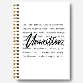Guymn Inspirational Floral Notebook, Positive Affirmations Quote Flower Journal, Motivational Journals for Women, Whimsical Flower Hardcover Spiral Notebooks 5.5x8.3 Inch in Kuwait