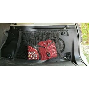 Rear Trunk Left Right Side Cargo Nets (Set of 2) for Subaru Forester 2014–2018 –Envelope Style Cargo Nets for SUV–Premium Mesh Elastic Car Trunk Organizer – Compatible with Forester in Kuwait