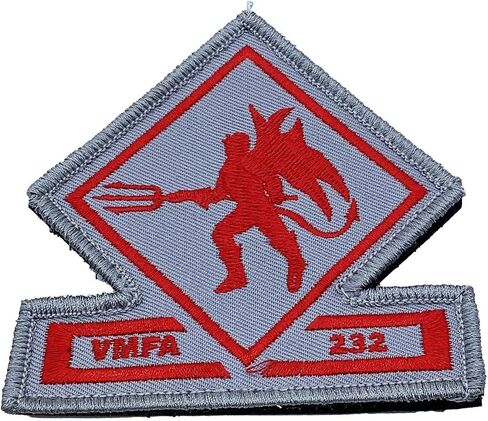 VMFA-232 Red Devils Squadron Patch-مع الخطاف والحلقة in Saudi Arabia
