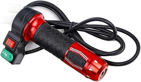 Throttle Handle 60V 3 Speeds Gear Switch with Horn Electric Bike Modification Part Compatible with Citycoco Scooter Motorcycle E-Bike(1pcs B) in Saudi Arabia