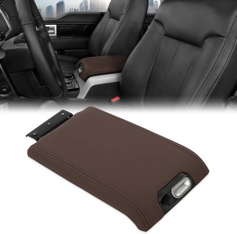 غطاء غطاء ذراع وحدة التحكم في Cheda New Center ، متوافق مع Ford F-150 2009-2014/Lincoln Mark LT 2010-2014 Black in Saudi Arabia
