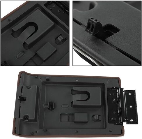 غطاء غطاء ذراع وحدة التحكم في Cheda New Center ، متوافق مع Ford F-150 2009-2014/Lincoln Mark LT 2010-2014 Black in Saudi Arabia