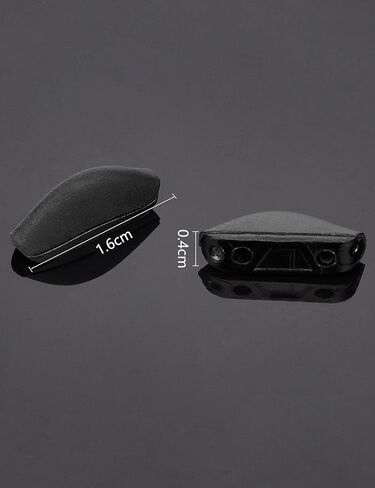منصات الأنف البديلة السوداء لـ Oakley CrossLink OX8030 OX8031 OX8037 OX8048/Chainlink OO9247-57MM/FIVES SPIDE OO9238-54MM/PIT BULL OO9127/Twenty XX 2012/WALVE NEW 2014 OO9236 SUNGLASS in Saudi Arabia