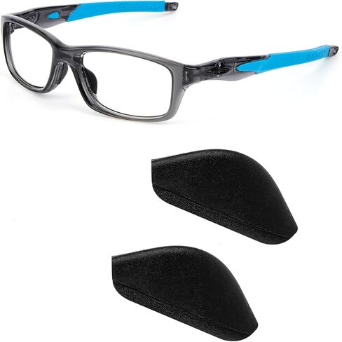 منصات الأنف البديلة السوداء لـ Oakley CrossLink OX8030 OX8031 OX8037 OX8048/Chainlink OO9247-57MM/FIVES SPIDE OO9238-54MM/PIT BULL OO9127/Twenty XX 2012/WALVE NEW 2014 OO9236 SUNGLASS in Saudi Arabia