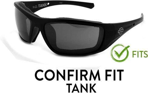 عدسات Apex العدسات البديلة المستقطبة لنظارات Harley Davidson (Wiley X) Tank Sunglasses in Saudi Arabia