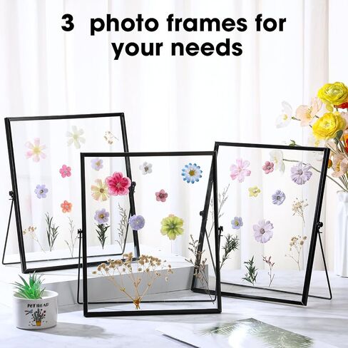 Amyhill 3 مجموعة من الذهب العائم إطار صورة 12x10 بوصة لأحجام الصور 8x10 ، 7x9 ، 6x8 ، 5x7 ، عرض طاولة رأسية معدن عائم هدية راقية لحضور حفل زفاف عيد الميلاد ديكور المكتب المنزلي in Kuwait