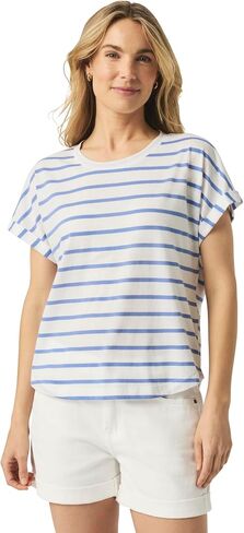 Splendid Women's Skye Short-Sleeve Stripe Tee Shirt in Saudi Arabia