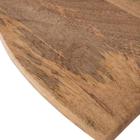 Kate and Laurel Staven Transitional Two-Piece Serving Boards Set, 7 x 22 and 14 x 18, Black, Modern Food-Safe Charcuterie Boards with Solid Mango Construction for Use as Kitchen Countertop Décor in Saudi Arabia