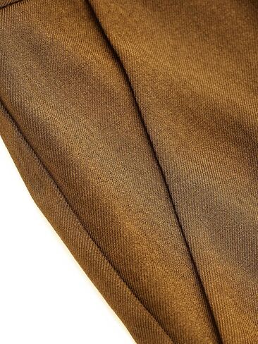 CIDER High Waist Solid Tapered Trousers with Belt in Saudi Arabia