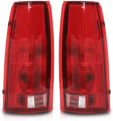 G-Plus Tail Light Light مصباح متوافق مع Chevy Silverado 1500 2019-2023 ، Fit Silverado 2500HD 3500HD 2020-2023 ، نوع الهالوجين فقط ، لا يناسب مع مصنع LED Light ، Left Luces Traserasasmbly. in Kuwait