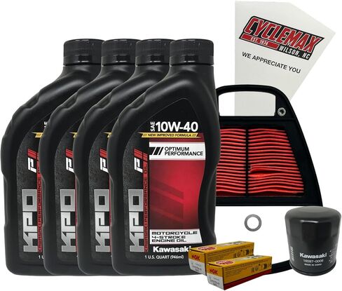 طقم Tune Up Standard مع شمعات الإشعال متوافقة مع Kawasaki 2006-2023 Vulcan 900 in Saudi Arabia