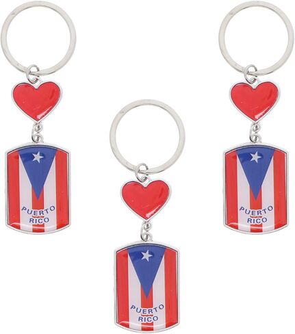 مجموعة Sandt Collection Puerto Rico Keychain مع القلب in Saudi Arabia