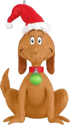 Hallmark Hallmark 1.25 "Mini Christmas Ornament 2025 ، Dr. Seuss's How the Grinch Stole Christmas! Merry Max ، Hishafm Movie Gifts in Saudi Arabia
