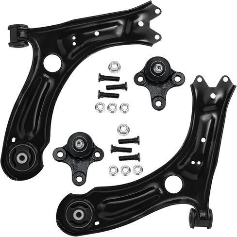 Detroit Axle - استبدال مفاصل كرة الأسلحة السفلى للتحكم في عام 2011 2012 2013 2014 2015 2015 2017 2018 Volkswagen Jetta - 4pc set in Saudi Arabia