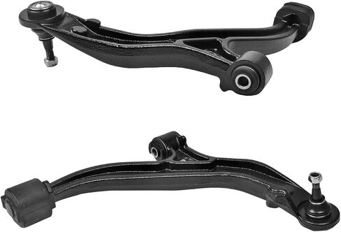 AOTOMIO 2pc (1) K620004+(1) K620005 Front Lower Control Arm with Ball Joint for Chrysler Town & Country for Dodge Caravan in Saudi Arabia