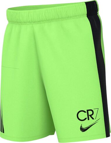 Nike CR7 Big Kids 'Dri-Fit Academy 23 Soccer Shorts (Green Strike/Black/Black ، FN8436-398) Size X-Large in Saudi Arabia