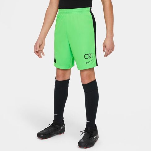 Nike CR7 Big Kids 'Dri-Fit Academy 23 Soccer Shorts (Green Strike/Black/Black ، FN8436-398) Size X-Large in Saudi Arabia
