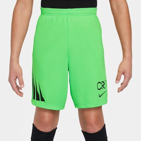 Nike CR7 Big Kids 'Dri-Fit Academy 23 Soccer Shorts (Green Strike/Black/Black ، FN8436-398) Size X-Large in Saudi Arabia