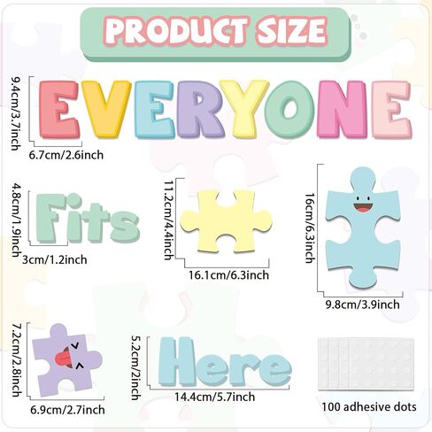 Boho Welcome Bulletin Board Classroom Decoration Puzzle Pieces Cutouts Bulletin Board Set for Wall Art Back to School Decor Educational Teacher Student Supplies Class Home Door Decoration in Saudi Arabia
