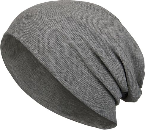 Slouchy Beanie Hats for Women & Men -Ultra-Soft Cotton Knit Cuffed Skull Cap Fashion Style Hipster Lightweight Daily Hat in Saudi Arabia
