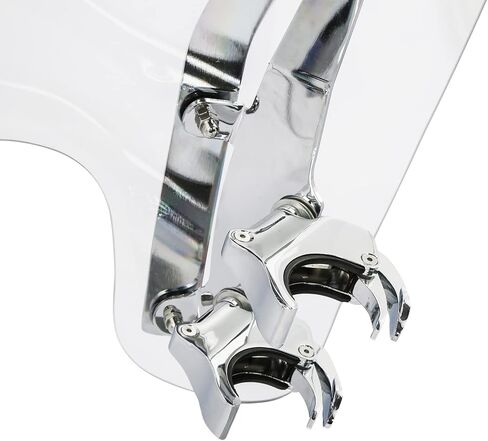 TCMT 19" Windscreen Windshield 49mm Clamps Fit For Harley Street Bob 2018-2020 2025 Softail Standard FXST 2020-2024 Low Rider 2014-2020 in Saudi Arabia