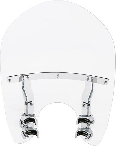 TCMT 19" Windscreen Windshield 49mm Clamps Fit For Harley Street Bob 2018-2020 2025 Softail Standard FXST 2020-2024 Low Rider 2014-2020 in Saudi Arabia